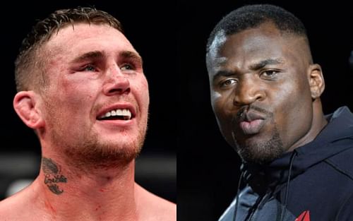 Darren Till (left. Image credit: Photo by Jeff Bottari/Zuffa LLC via Getty Images), Francis Ngannou (right. Image credit: UFC.com)