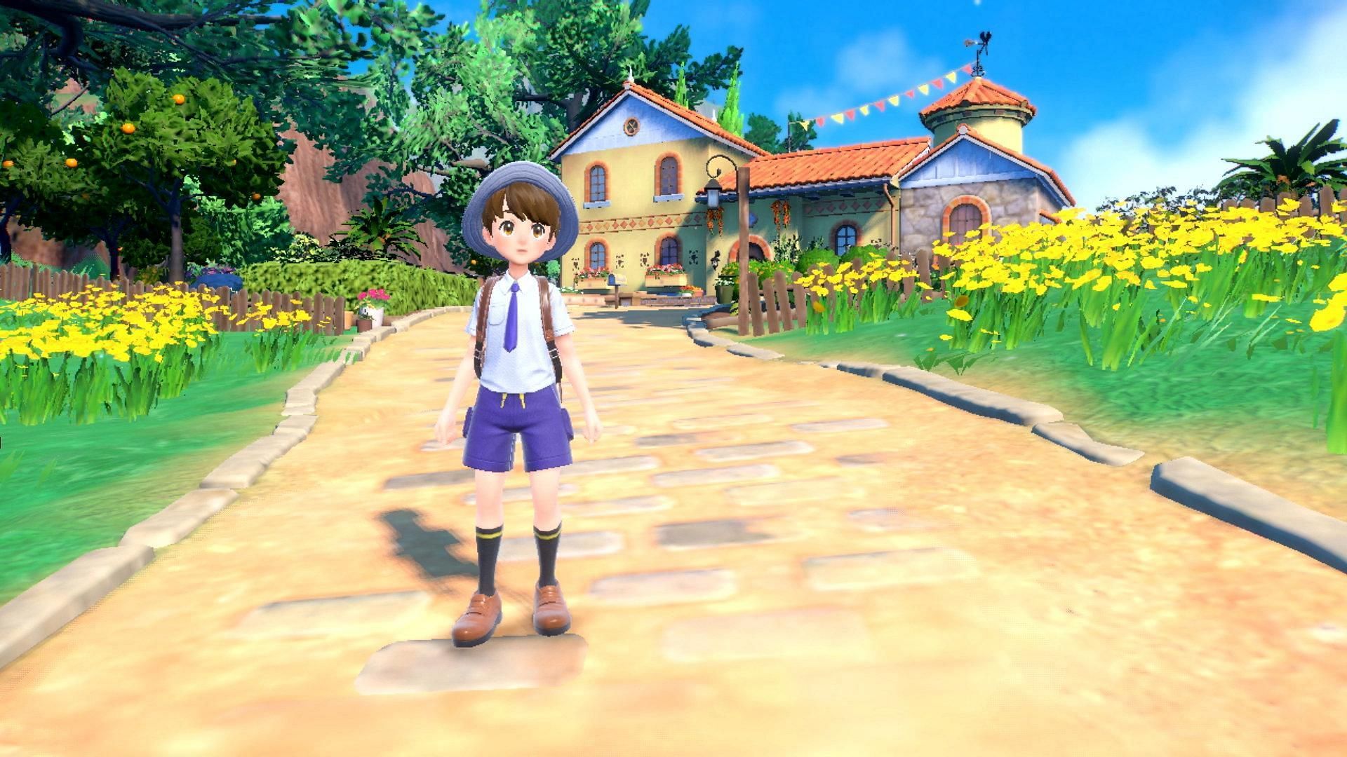 A screenshot taken from Pokemon Scarlet and Violet&#039;s reveal trailer (Image via The Pokemon Company)