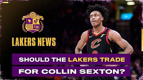 The LA Lakers are reportedly interested in Cleveland Cavaliers guard Collin Sexton. [Photo: YouTube]