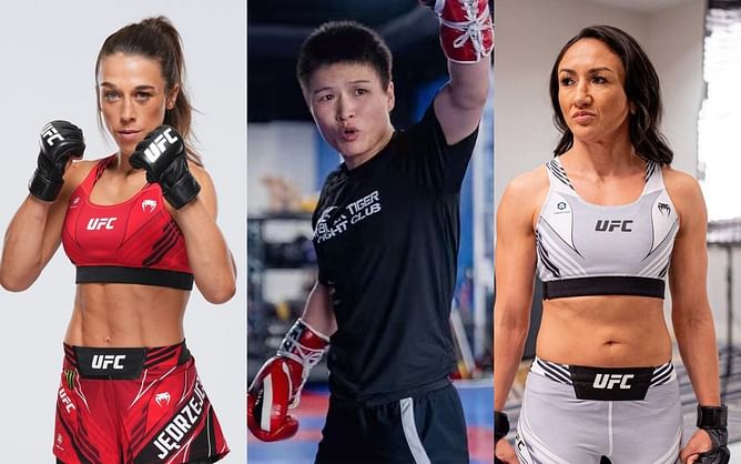 Joanna Jedrzejczyk predicts first-round title win for Zhang Weili against Carla Esparza