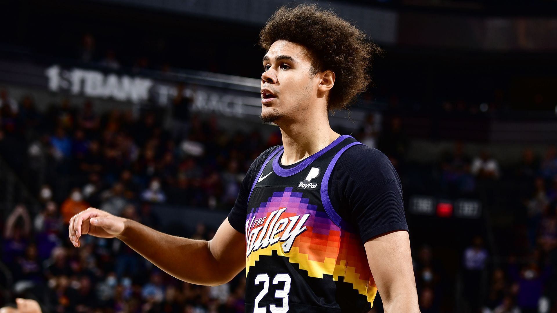 Cameron Johnson could get a rookie contract extension from the Phoenix Suns. [Photo: NBA.com]