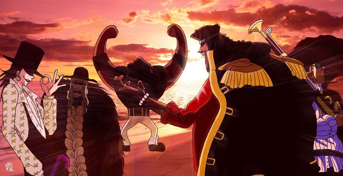 Blackbeard pirates as seen in One Piece (Image Credits: Eiichiro Oda/Shueisha, Viz Media, One Piece)