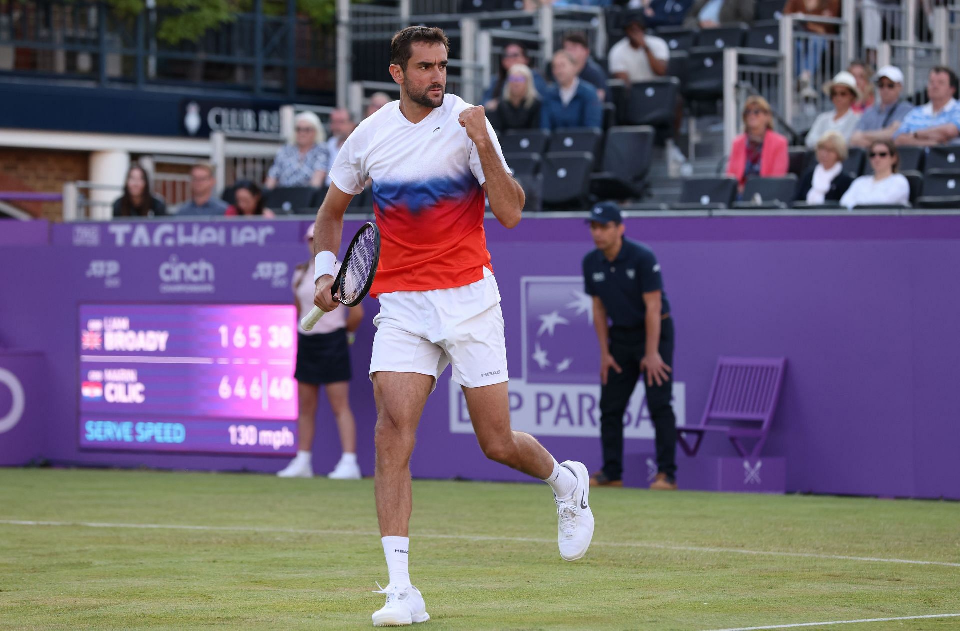 Cilic at the 2022 cinch Championships.