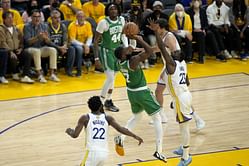 “He should’ve been thrown out of the game when he get into that altercation with Jaylen Brown” - Chris "Mad Dog" Russo believes Draymond Green’s behavior is the biggest worry for the Warriors
