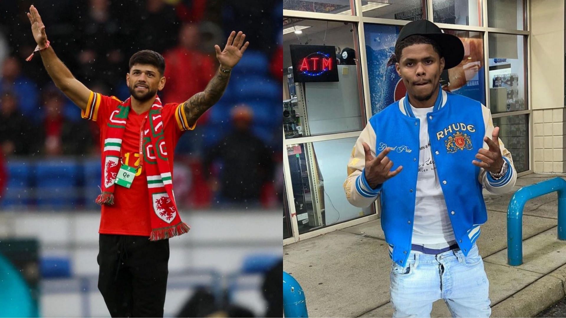 Joe Cordina (left, @joecordina_91), Shakur Stevenson (right, @shakurstevenson) [images courtesy of Instagram]