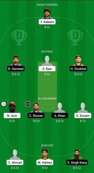 AJM vs SHA Fantasy Suggestion Team 2