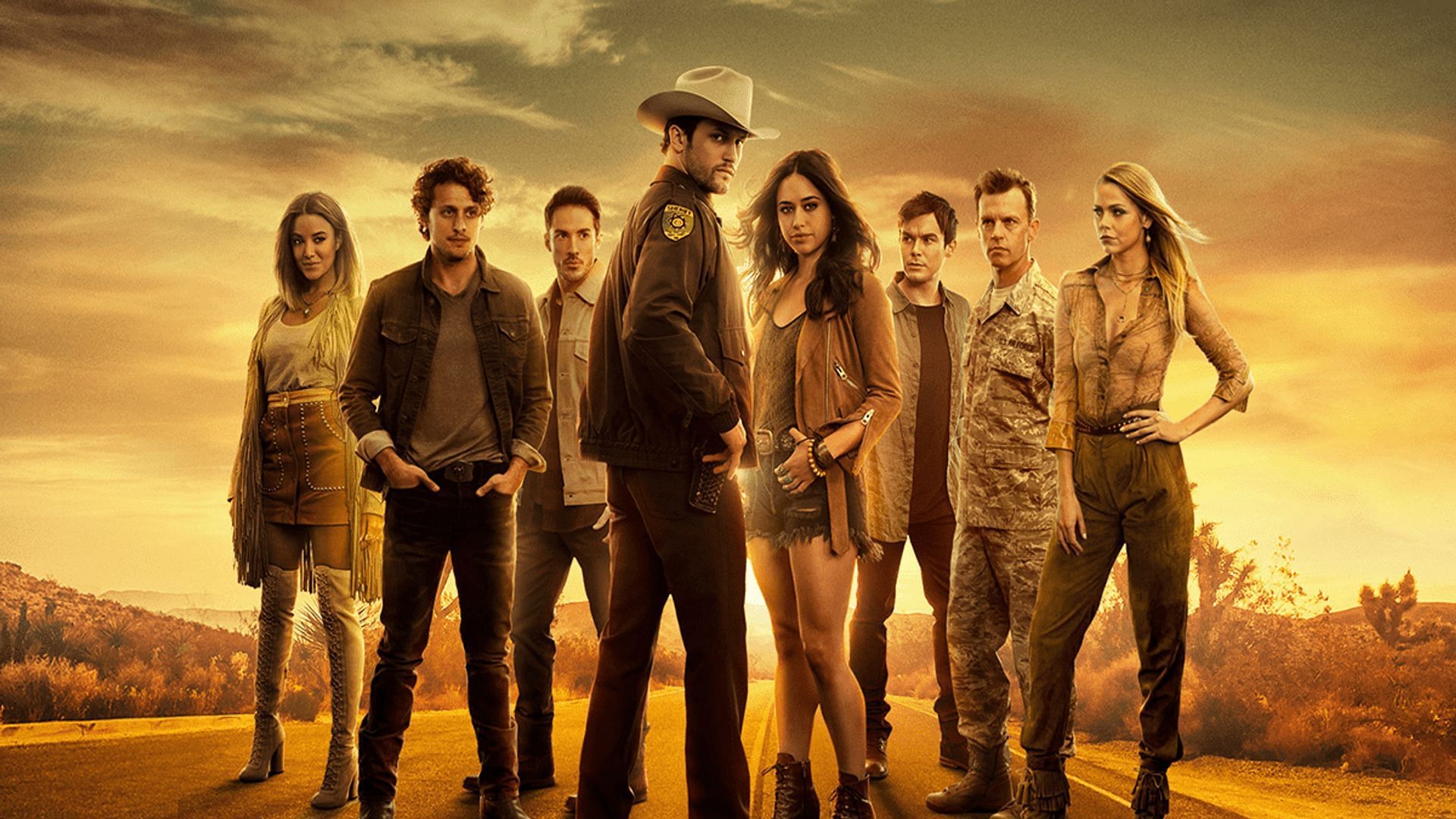 CW&#039;s official poster for Roswell, New Mexico Season 4 (Image via CW)