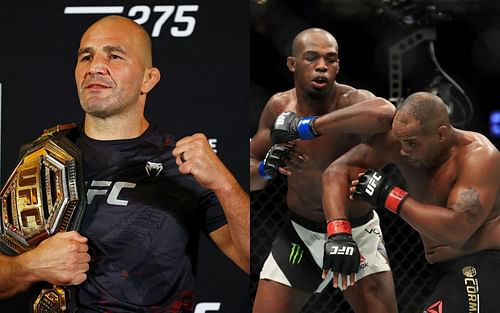 Glover Teixeira (Left), Jon Jones vs. Daniel Cormier 2 (Right) (Images courtesy of Getty)