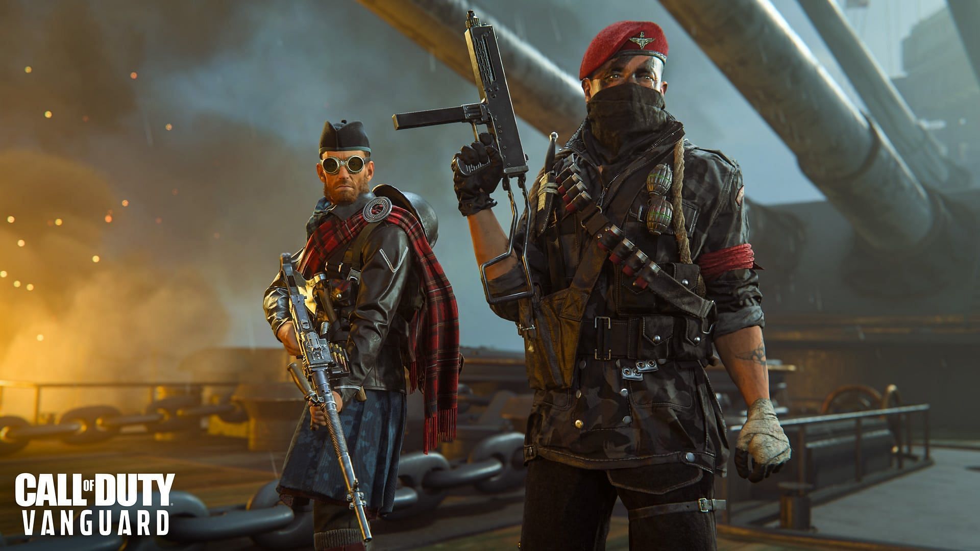 An operator in Call of Duty: Vanguard with the Marco 5 (Image via Activision)