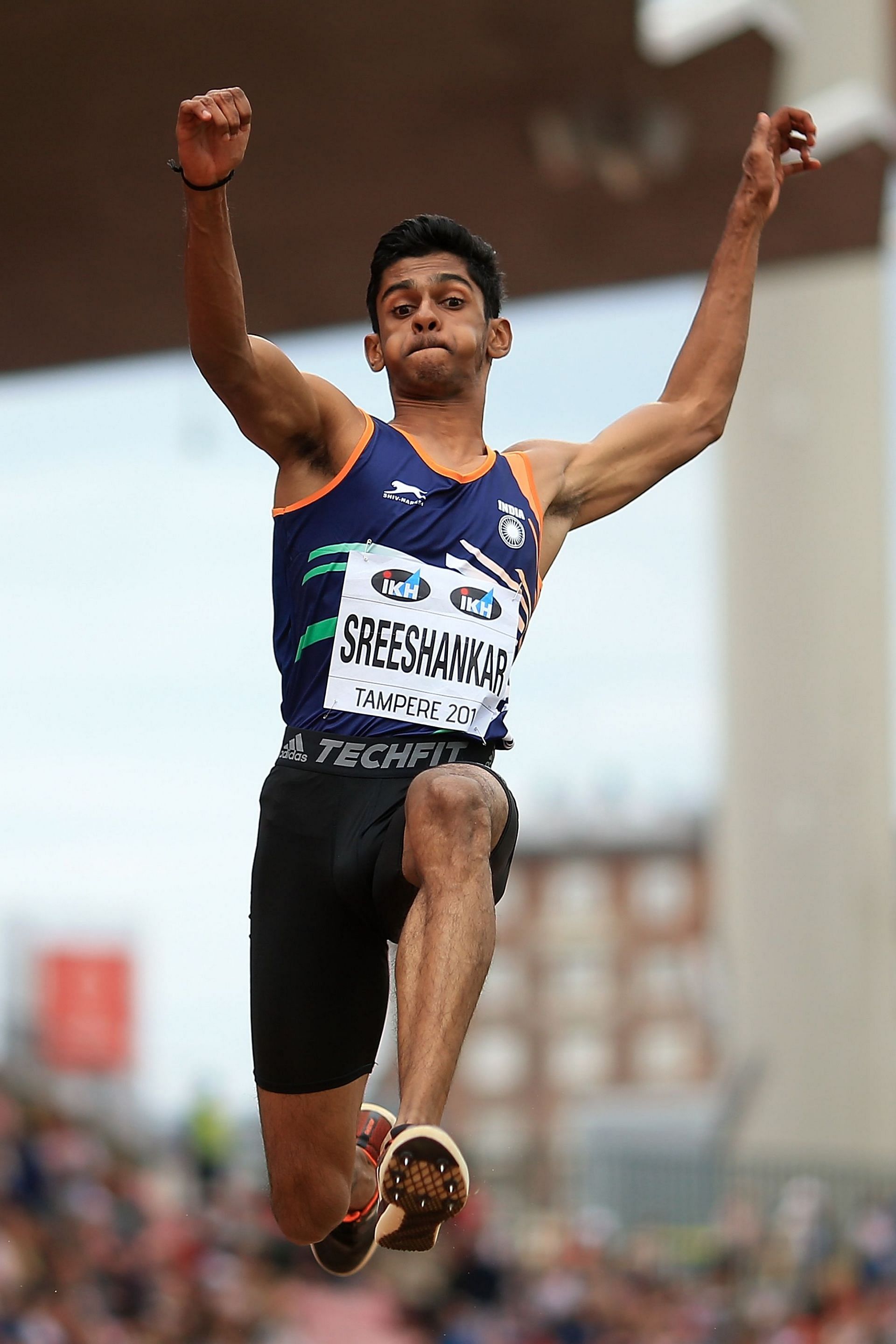 Indian athlete Murali Sreeshankar. (PC: Getty Images)