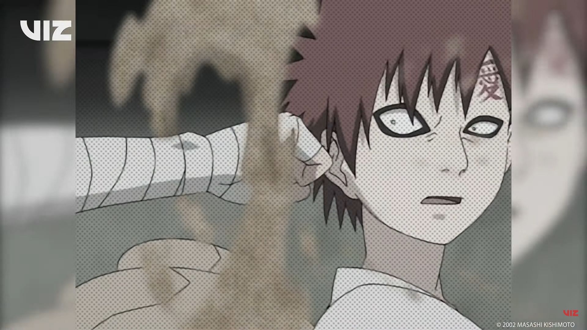 Taking a look at Gaara&#039;s past and understanding the meaning of the mark on his forehead (Image via Viz)
