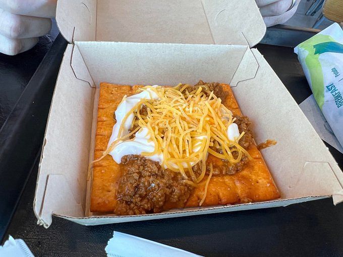 Taco Bell Big Cheez It Tostada Price, ingredients and everything to