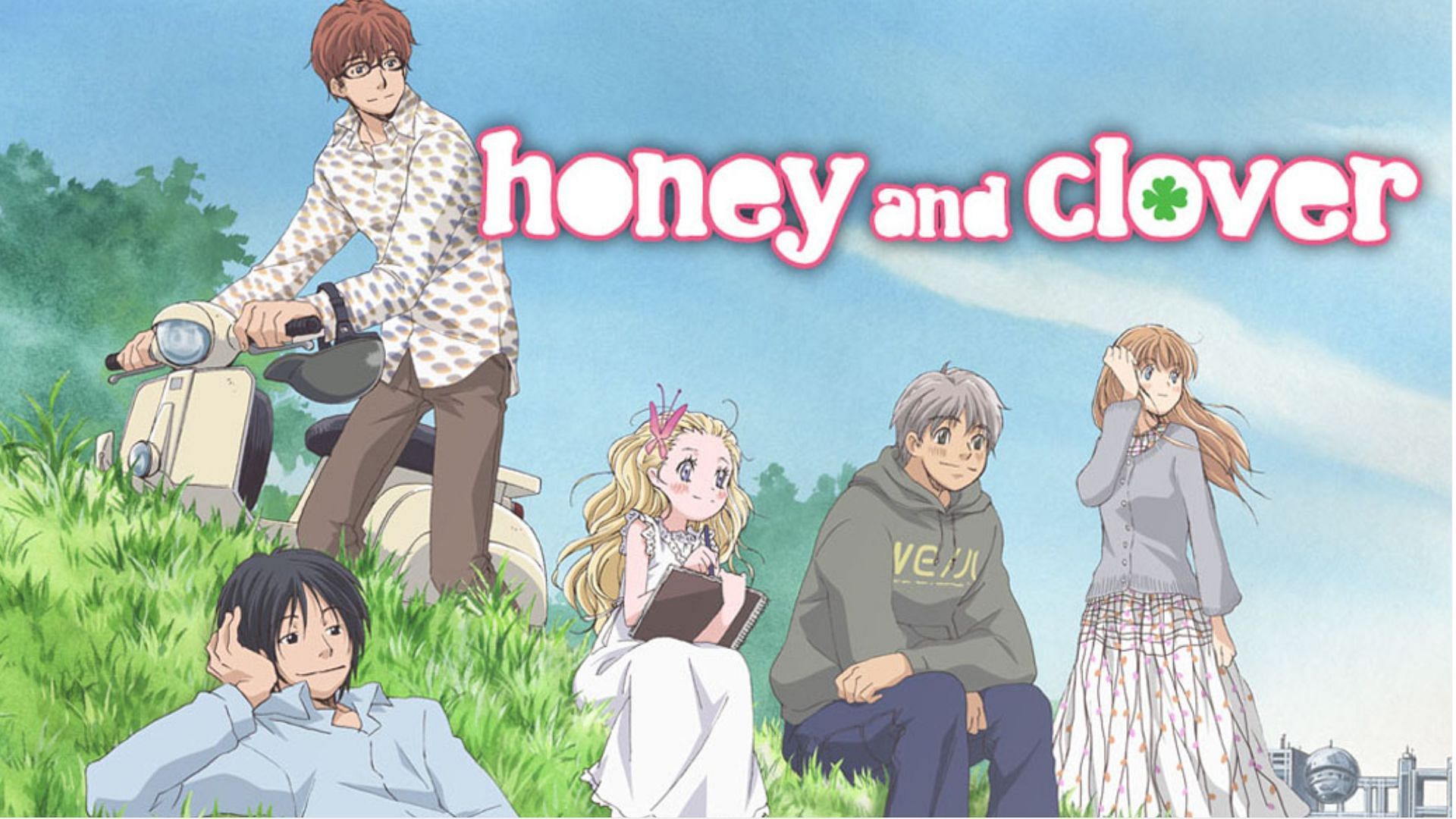 Official poster of Honey and Clover (Image credit: J.C.Staff/ Viz Media/ Chica Umino)