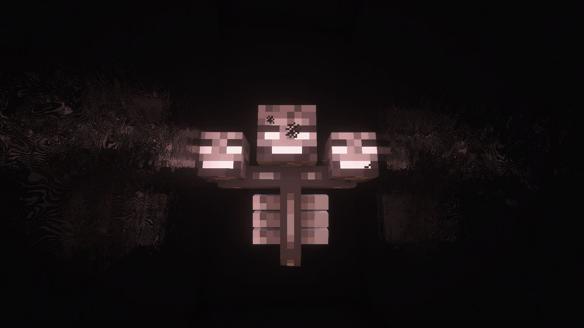 The Wither is an optional boss that can be summoned (Image via Mojang)