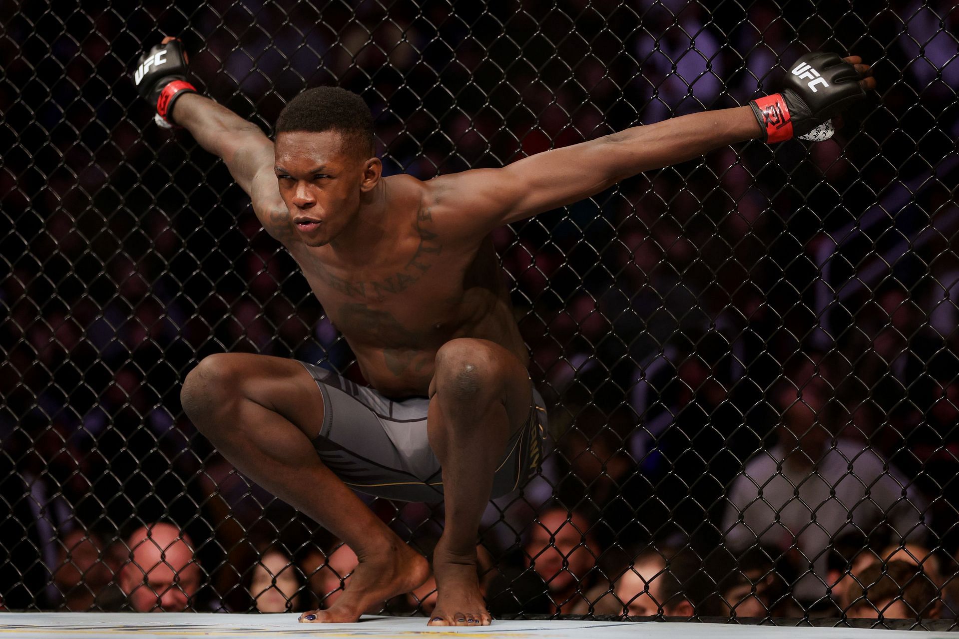 Israel Adesanya at UFC 271: Adesanya v Whittaker 2