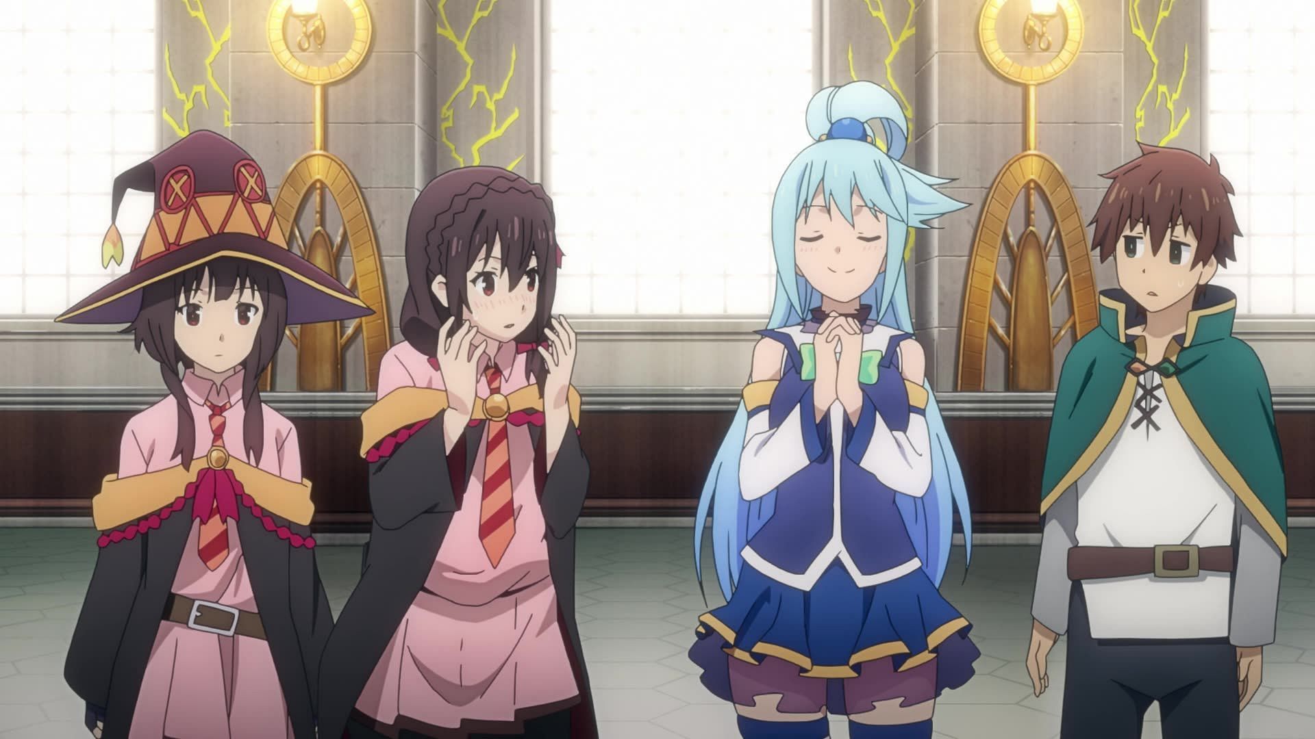 The memes can get a little repetitive, but they are never mean-spirited (Image credit: Natsume Akatsuki, Konosuba)