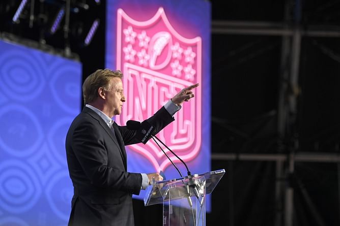 "Roger Goodell is a master deflector" - Pat McAfee reckons NFL commissioner is very cunning