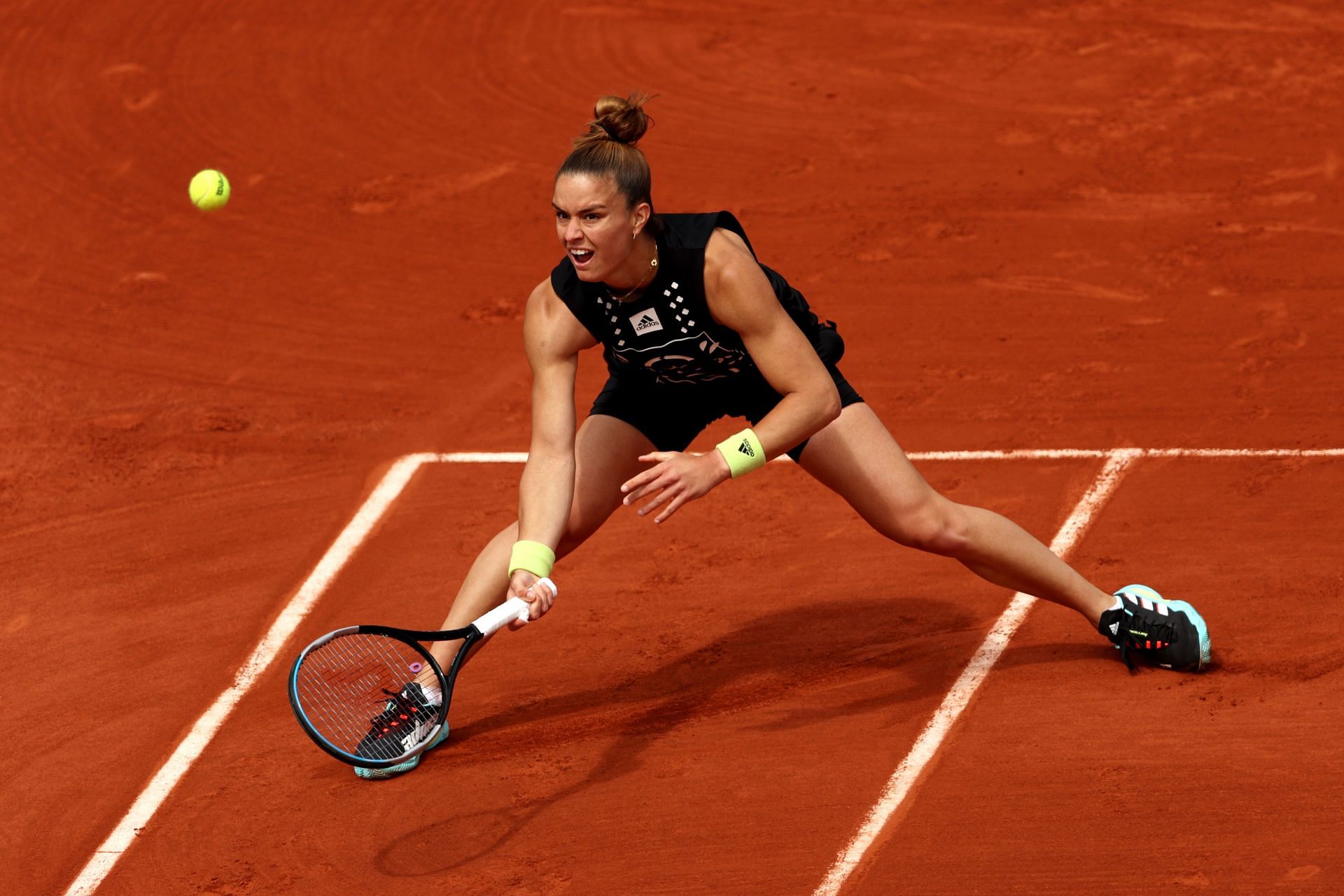 Maria Sakkari at the 2022 French Open