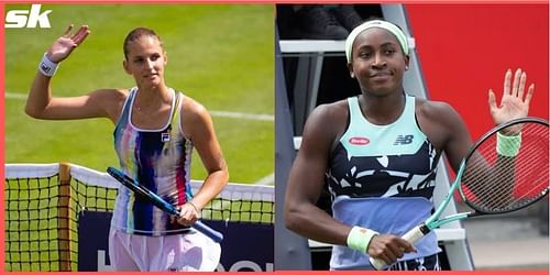 Karolina Pliskova will take on Coco Gauff in the quarterfinals of the bett1open