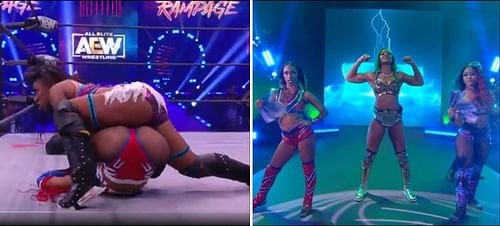 This week's Rampage saw Kiera Hogan in action