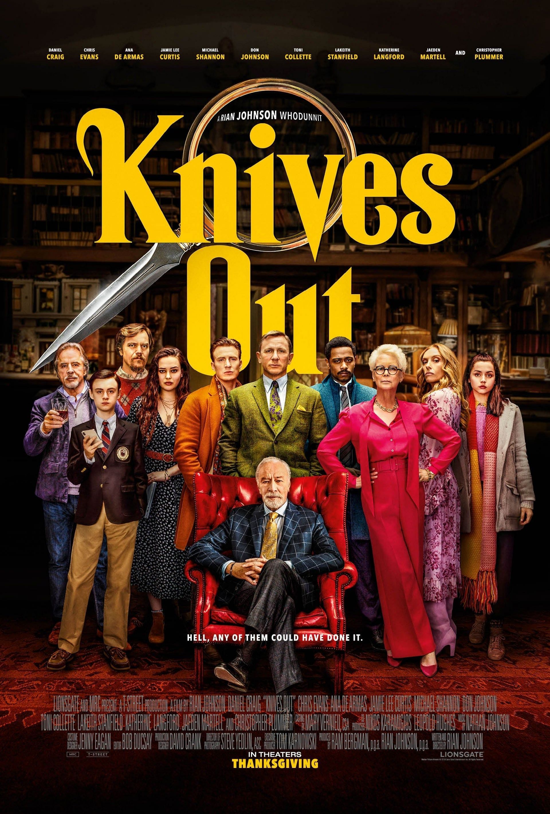Knives Out, 2019 (Image via Lionsgate)