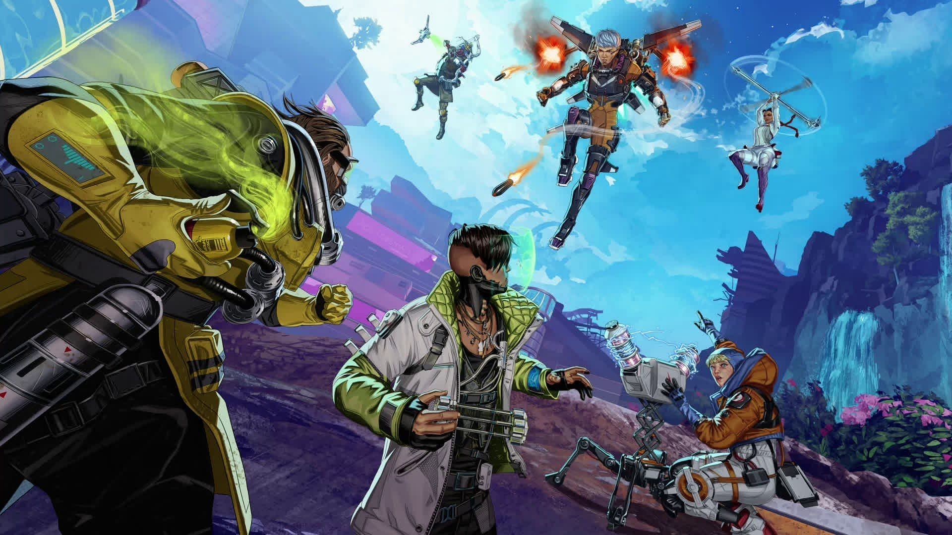 Apex Legends is one of the top 5 battle royale games in 2022 (image via Respawn Entertainment)