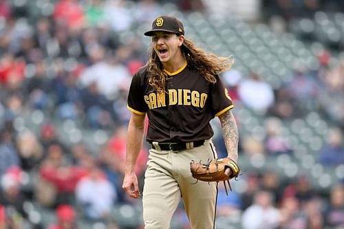 Mike Clevinger of the San Diego Padres starts on Sunday against the Milwaukee Brewers.