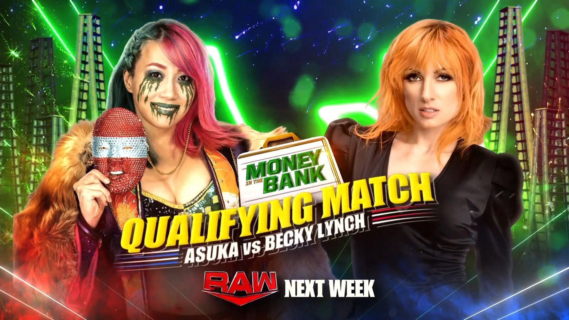 Asuka vs. Becky Lynch will take place next week on RAW