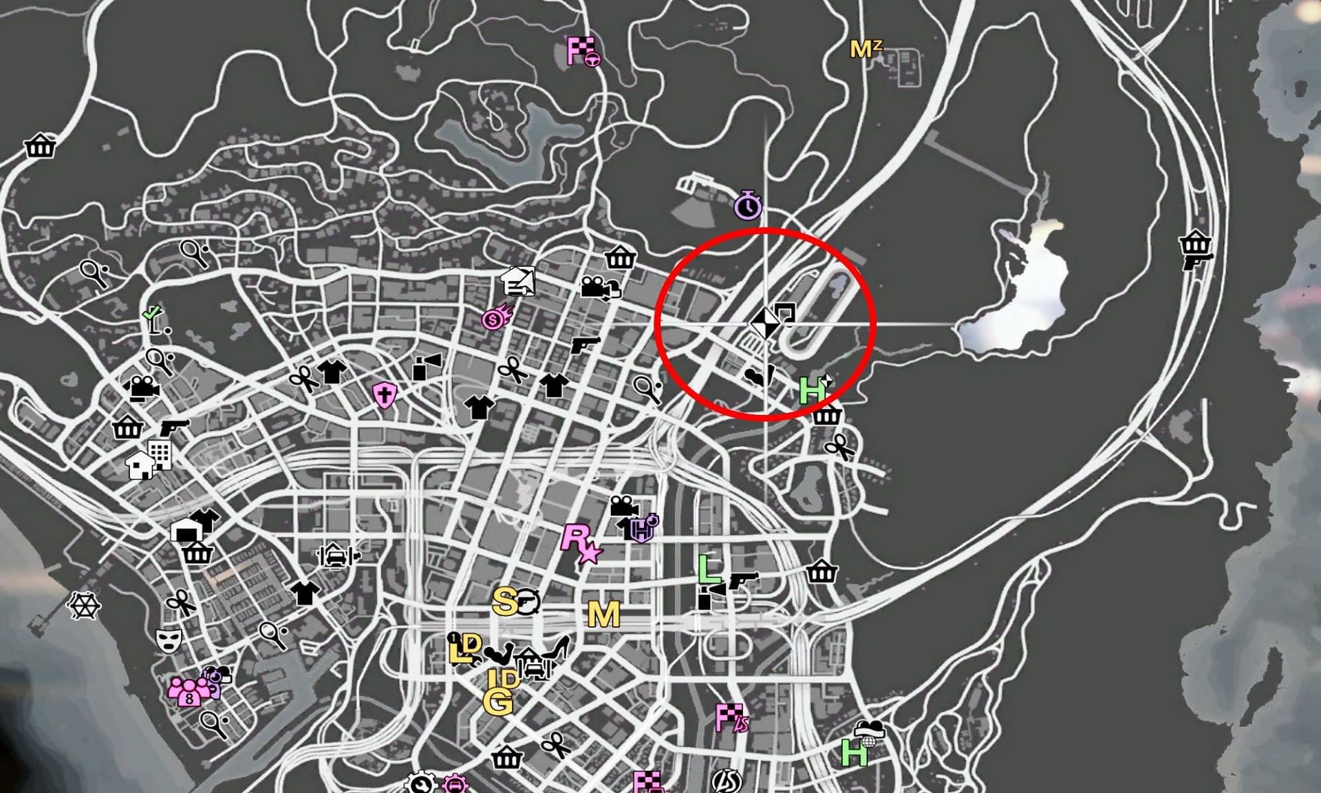 Every player needs directions on where to go (Image via Rockstar Games)