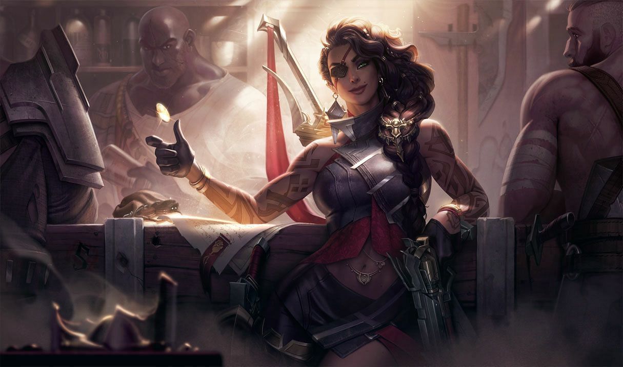 Samira in  in league of legends (Image via Riot Games)