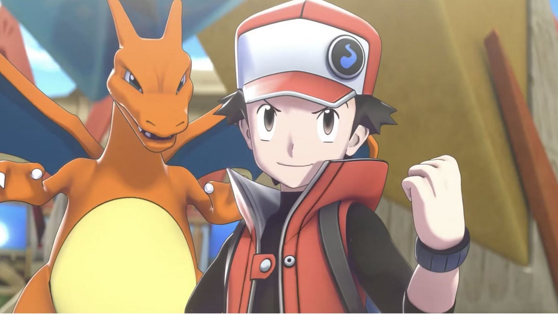 Red with the first-ever cap in Pokemon games (Image via Nintendo)