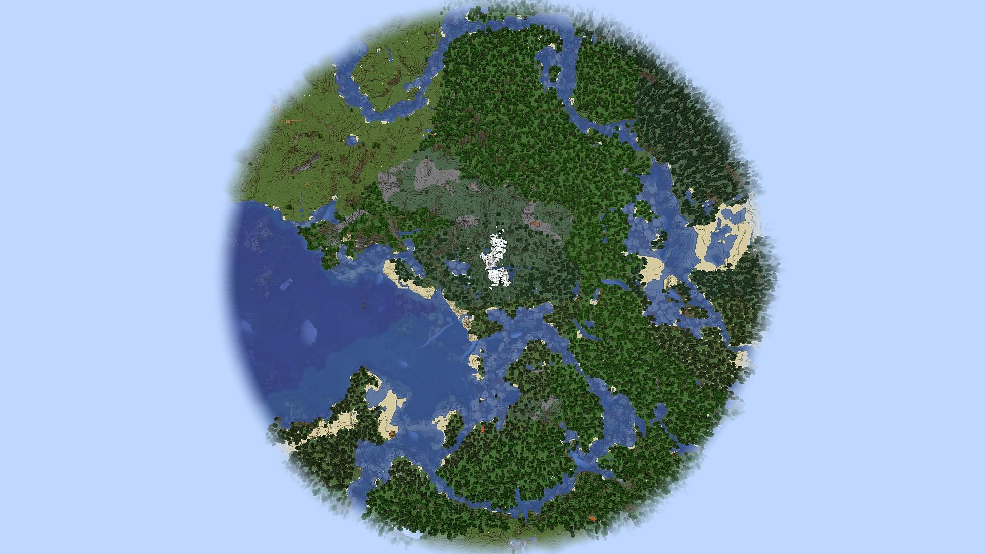 Pre-existing generation will not change and harm old worlds (Image via Mojang)