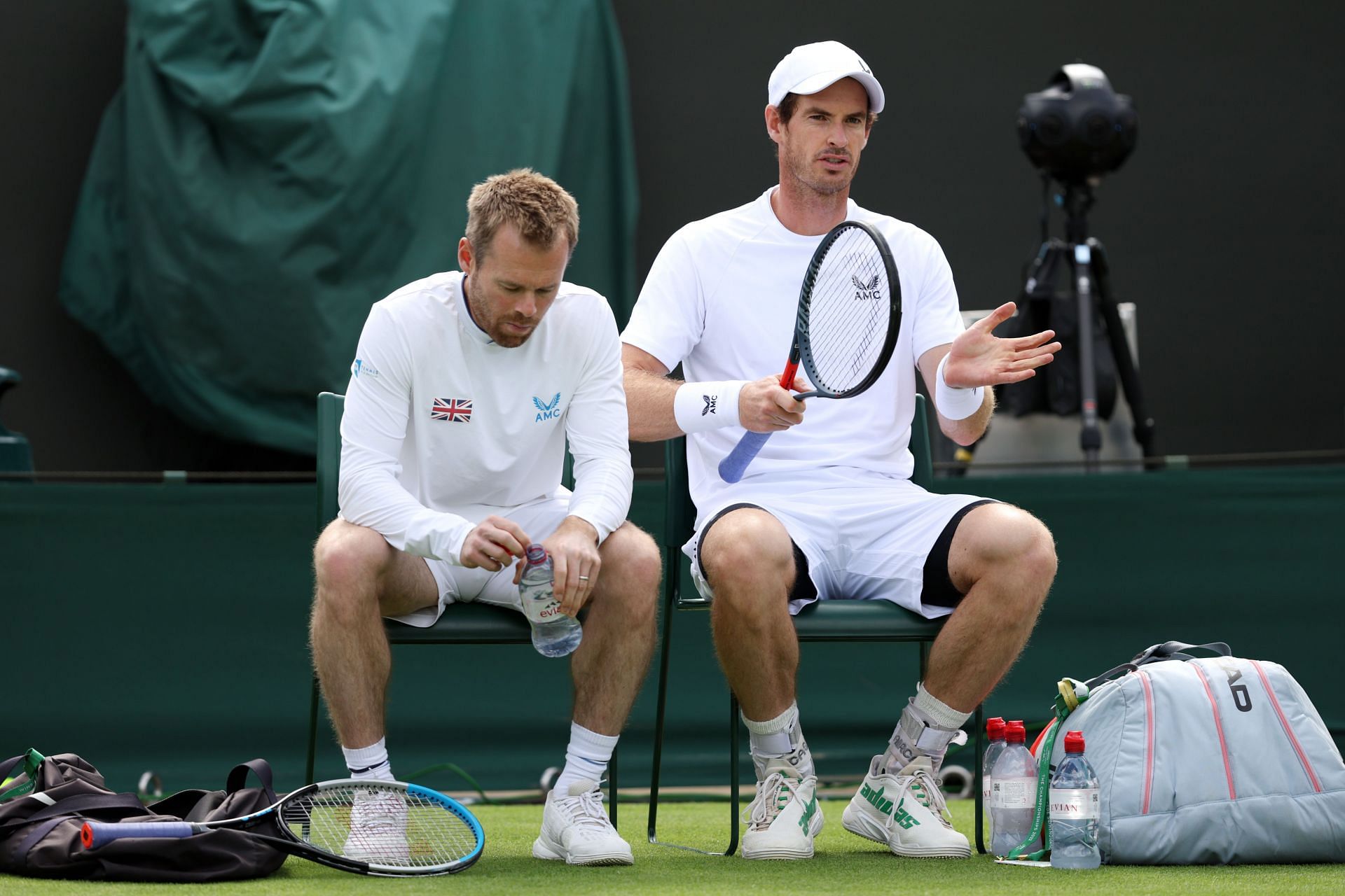Andy Murray takes on James Duckworth in his 2022 Wimbledon opener.