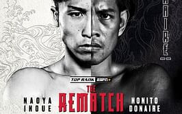 Naoya Inoue vs. Nonito Donaire 2 will stream live on YouTube in UK & Ireland