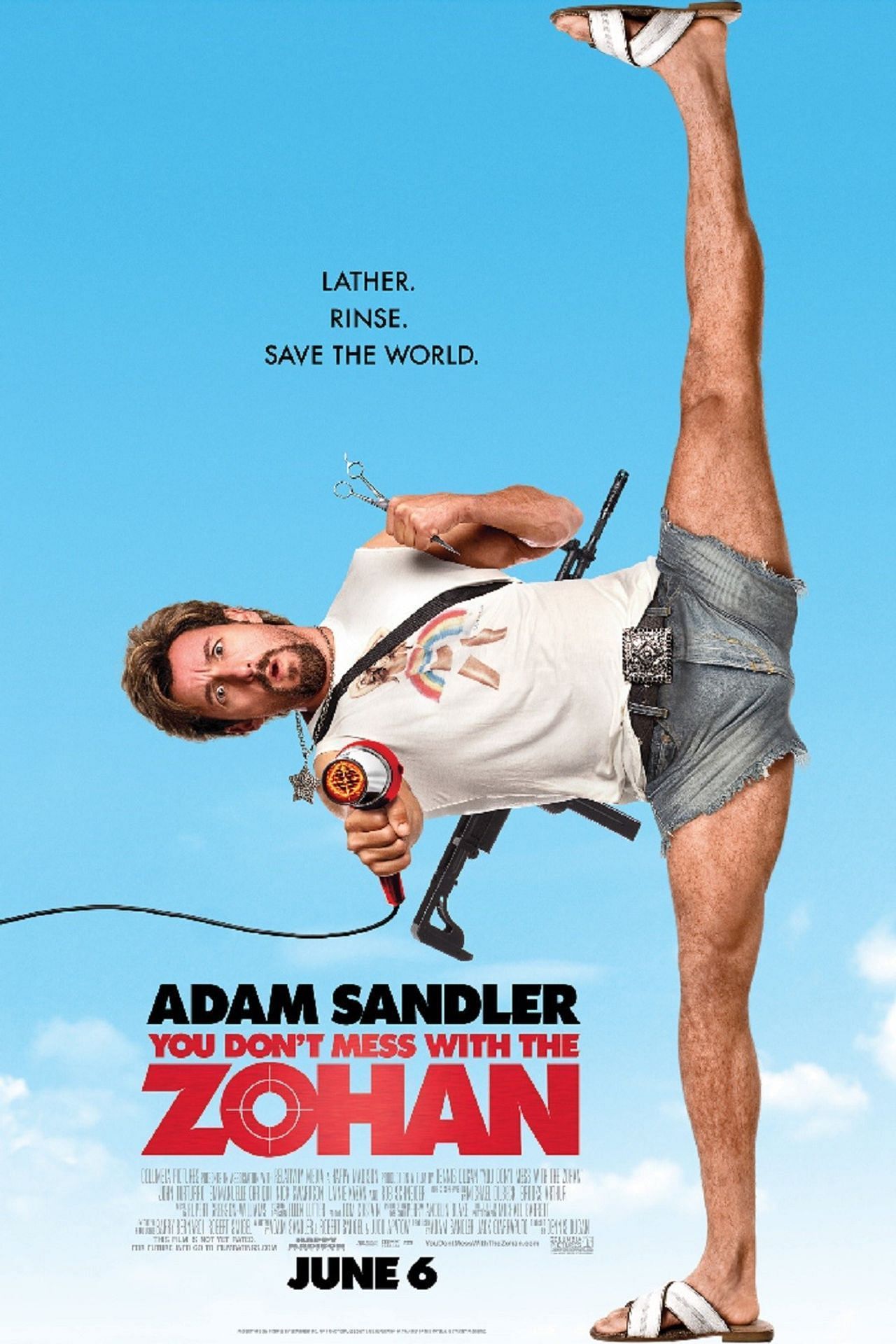 You Don&#039;t Mess With the Zohan, 2008 (Image via Columbia Pictures)