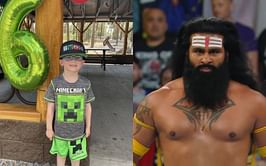 "Might be a bit scary" - Veer Mahaan sends birthday message to child before RAW match against WWE veteran