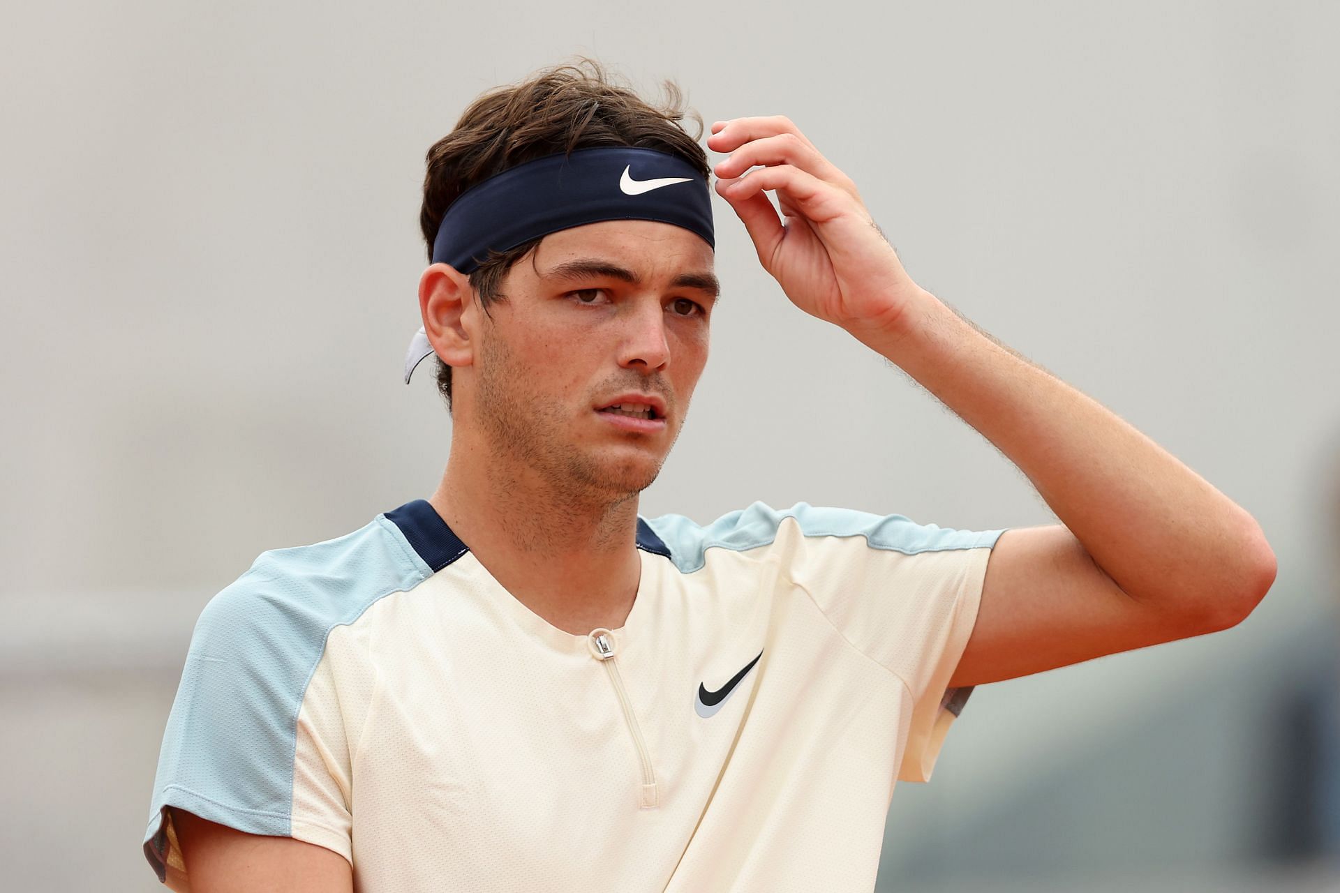 Taylor Fritz at the 2022 French Open.