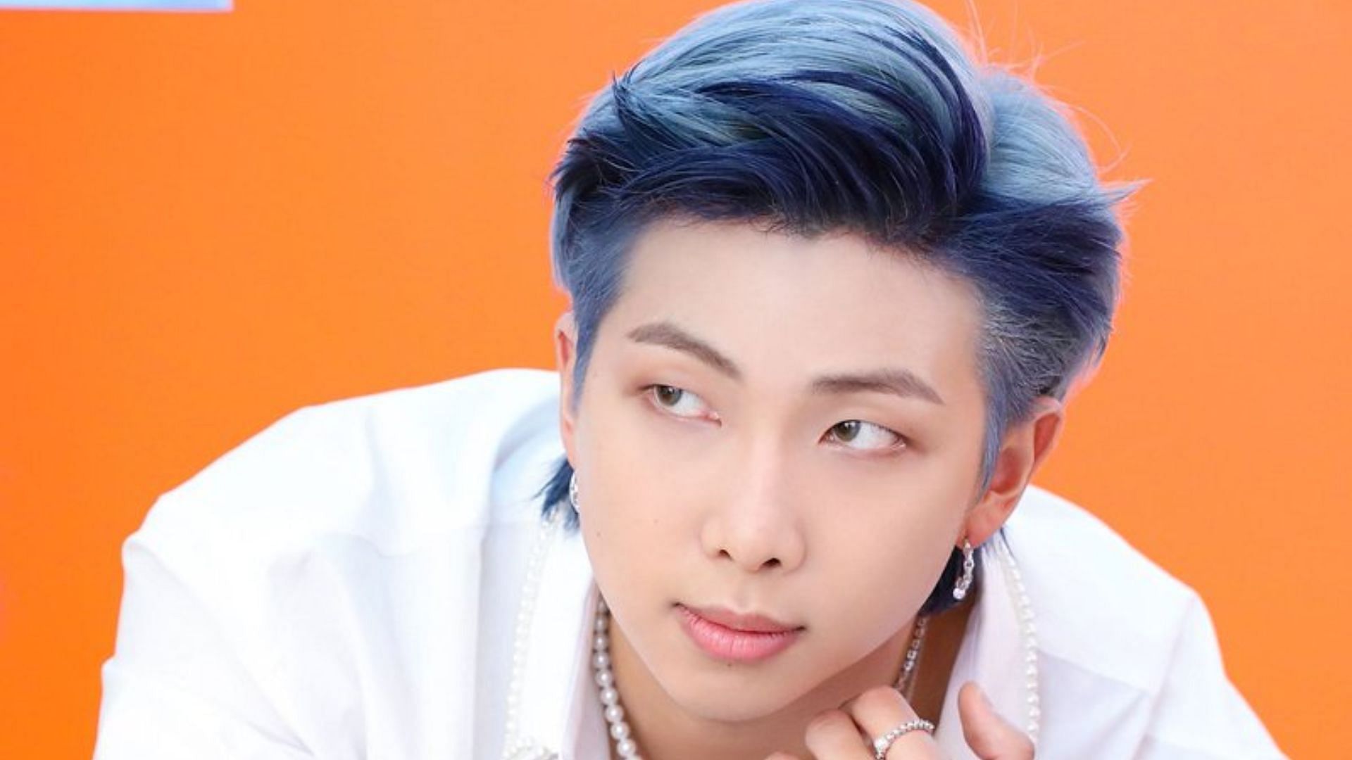 BTS RM posing for Butter concept photo (Image via BIG HIT MUSIC)