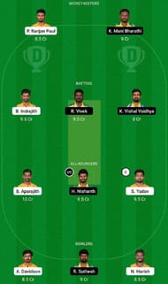 NRK vs DD Dream11 Fantasy Tip #1 - TNPL 2022.