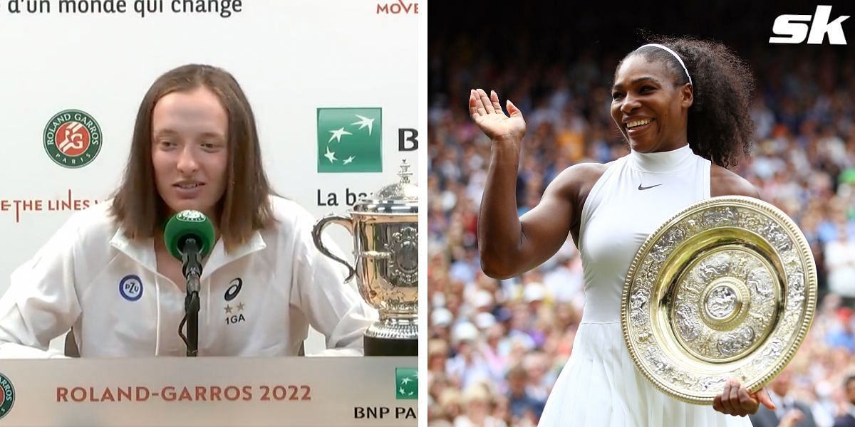 Iga Swiatek pretty glad to have overtaken the legendary Serena Williams in at least one regard