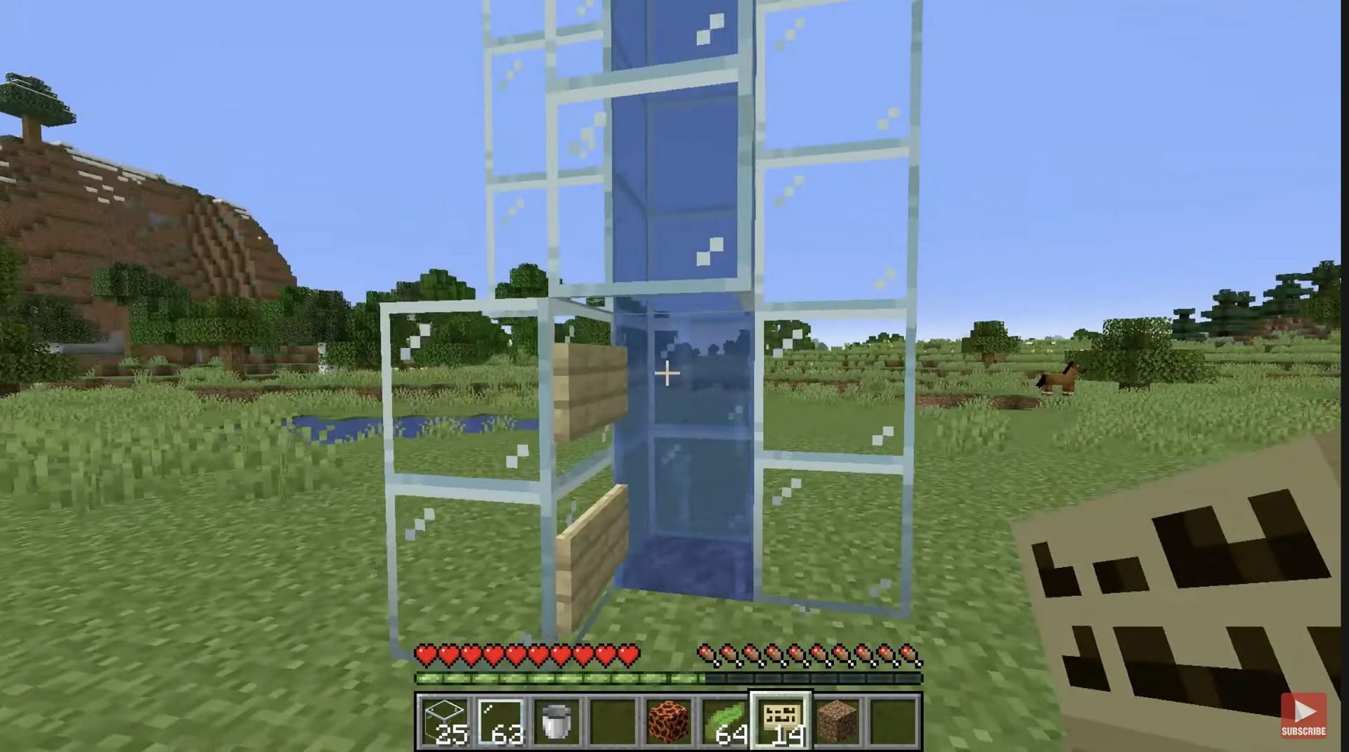 The door (Image via Eyecraftmc on YouTube)