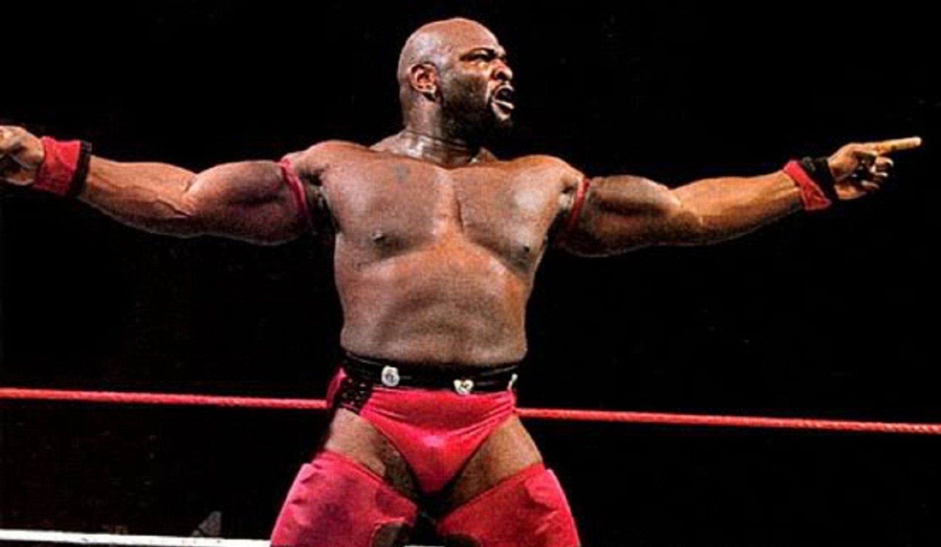 Ahmed Johnson is a former Intercontinental Champion!