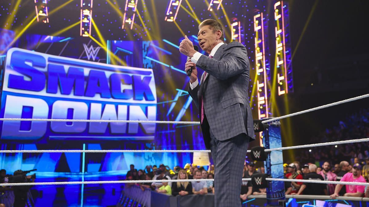 Mr. McMahon kicked off this week&#039;s SmackDown