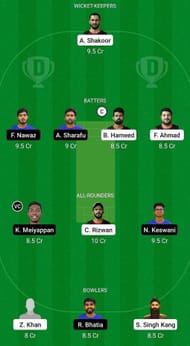 SHA vs EMB Fantasy Suggestion Team 1