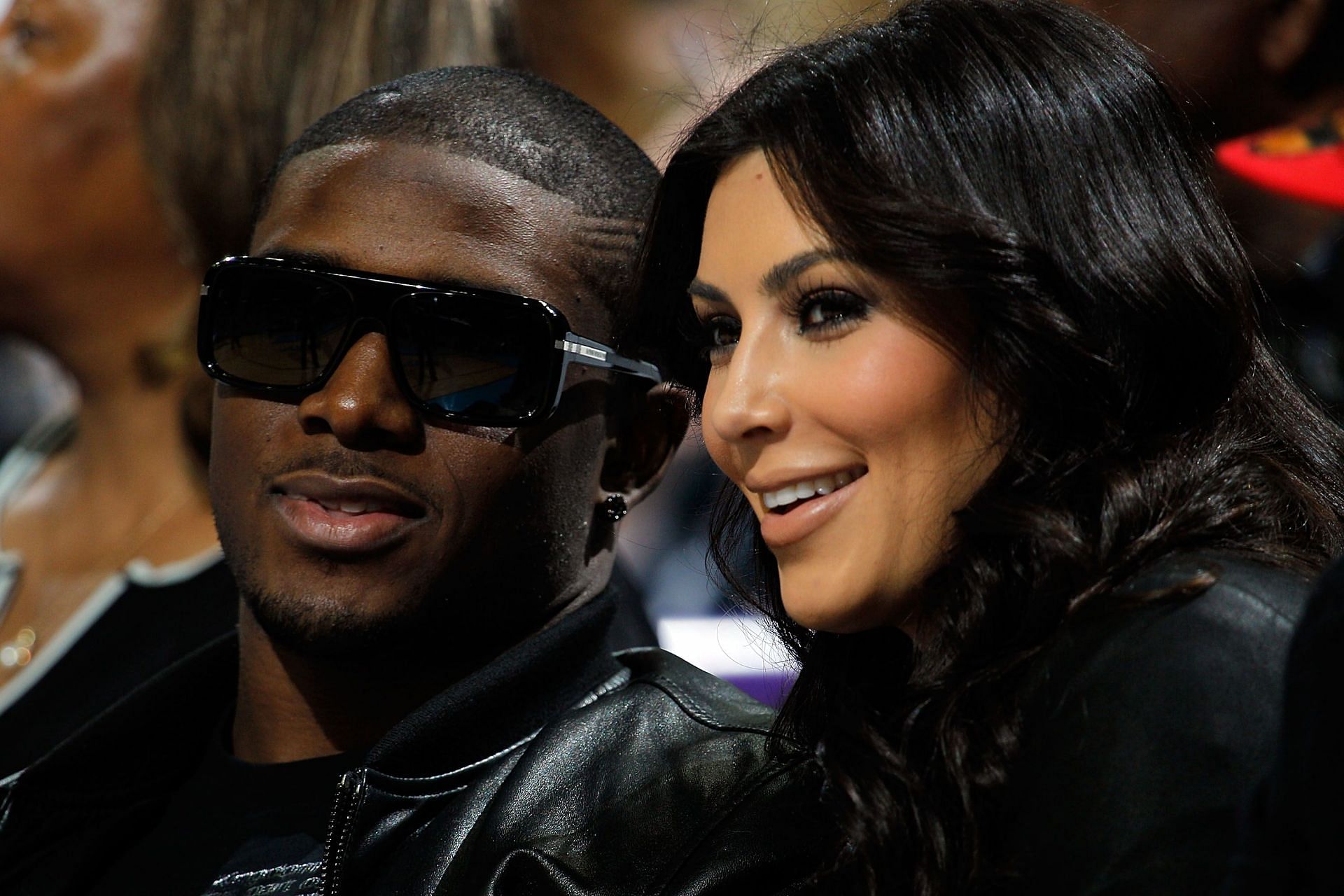 Reggie Bush and Kim Kardashian