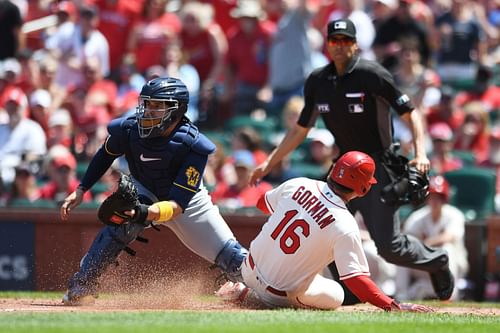 The Brewers and Cardinals start a series on Monday.