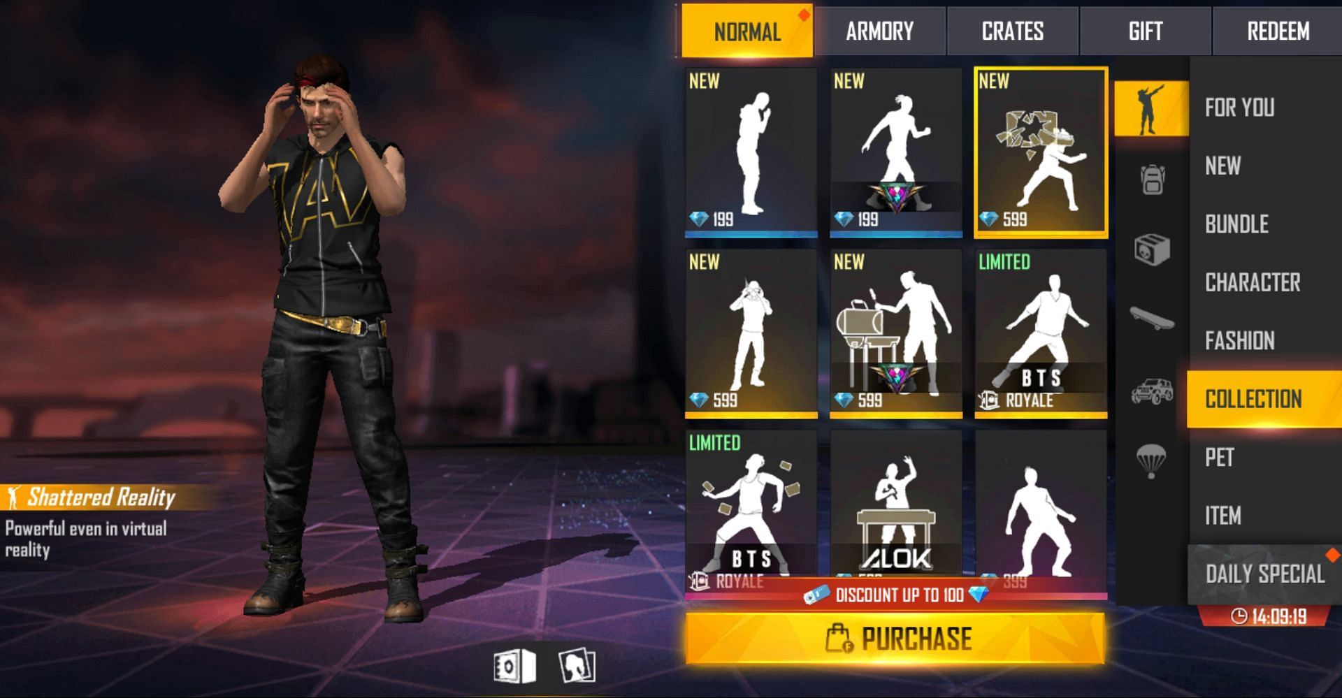 How to Get Free Emotes in Free Fire Max