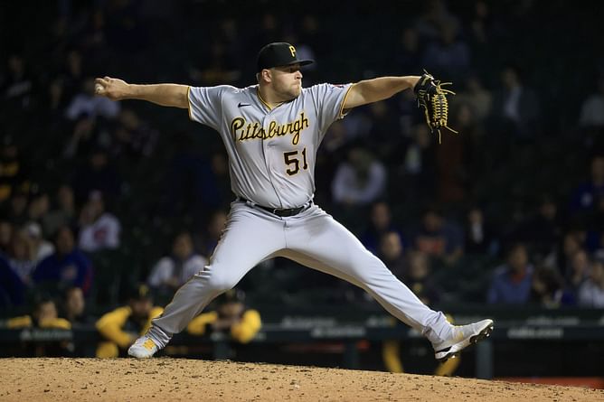 "F**k! Exciting man!" - Pittsburgh Pirates David Bednar drops a cuss word during a live interview after defeating the Los Angeles Dodgers in a tight game