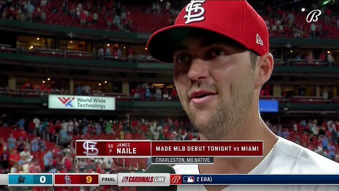 St. Louis Cardinals on X: We have recalled RHP James Naile and