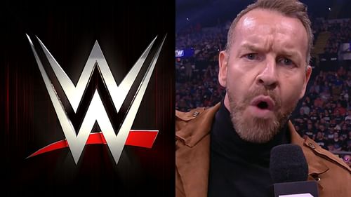 WWE logo (left); Captain Charisma (right)